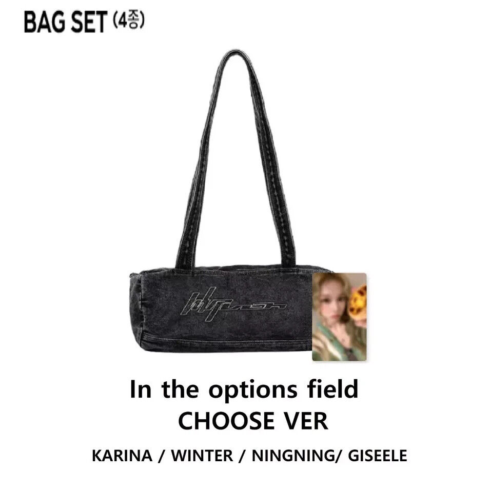 aespa WEEK WHIPLASH POP-UP MD BAG with KARINA Photo Card aespa WEEK WHIPLASH POP-UP MD BAG with KARINA Photo Card