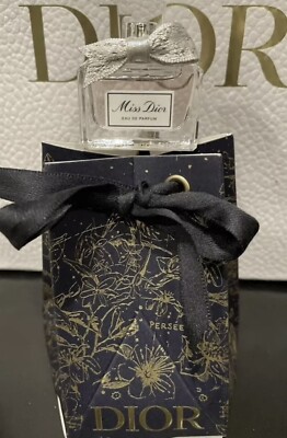 CHRISTIAN DIOR Travel Size SPLASH BOTTLE MISS DIOR EDP 5ML + 1 Free Vial