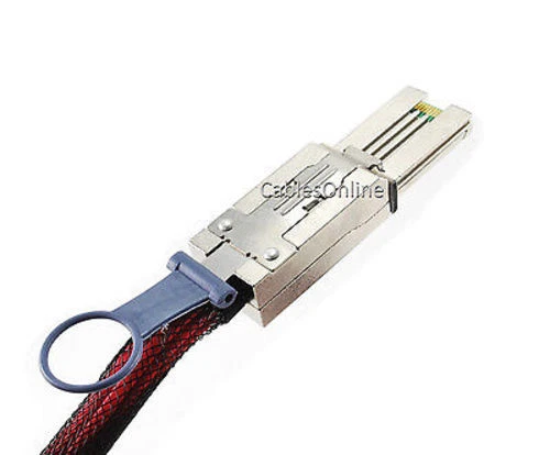 78" External SAS (SFF-8088) M to Internal Mini SAS (SFF-8087) M Cable, SAS-AE78C - Image 4 of 4