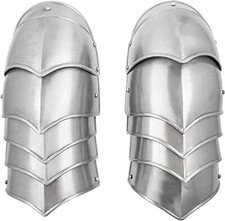Medieval Steel Pauldrons Shoulder Spaulders Halloween Cosplay Costume Armor