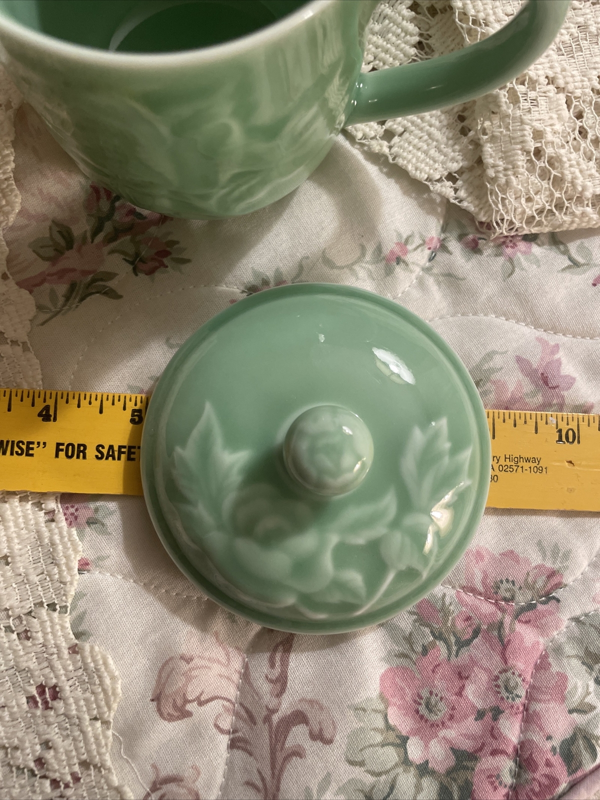 Green Tea Cup With Lid