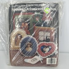 Vintage Country Fair Special Occasions Frames Craft Kit Picture Fabric Frames