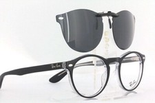 Custom Fit Polarized CLIP-ON Sunglasses For RAY-BAN RB5283 49x21 RB-5283 New