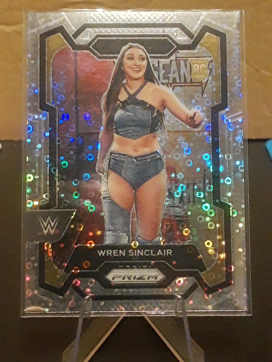 2024 Panini Prizm Undercard WWE #195 Wren Sinclair Disco