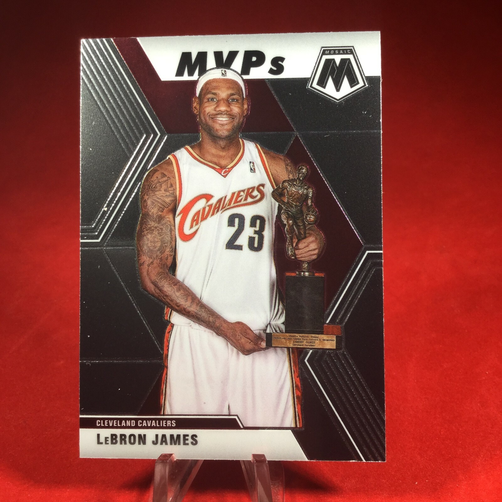 2018/19 Panini Mosaic MVP #298 LeBron James Cavaliers
