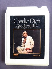 Charlie Rich Greatest Hits 8 Track Tape Country 1975 