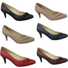 Scarpe donna decolte pelle naturale 989 ElitaBut