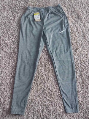 Nike Dri-Fit Academy Soccer Track Pants Mens Y2K Smoke Grey Size S