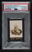 1905 Cousis' Photographic Celebrities Tobacco George Washington 04le