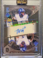 2026 Wild Card Stacked Deck  Ted Hurst 1/1 Mirror Auto RC SP (black refractor)