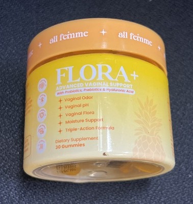 Flora Plus Gummies, Advanced Vaginal Support, Vaginal Health Gummies, Ph Balance