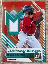 2025 PANINI DONRUSS BASEBALL TRAVIS BAZZANA RED JERSEY KINGS RELIC#PJK-TB #19/99