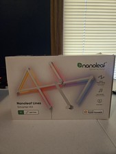 Nanoleaf Lines 60 Degrees 9 LED Multicolor Light Smarter Kit - NL59-K-0003LW-9PK