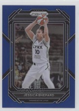 2023 Panini Prizm WNBA Blue Prizm 45/175 Jessica Shepard #33 00zd