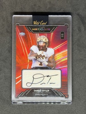2025 wildard Metallix Darius Taylor auto 1/5 PRC