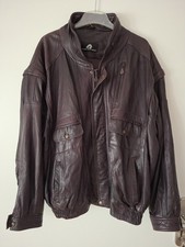 Herrenlederjacke Genuine Polar, Gr. 60