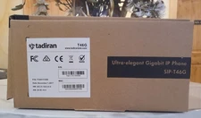 Tadiran sip-t46g ultra elegant gigabit ip phone. new