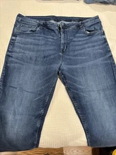 The Perfect Jean NYC Men's Athletic Fit Jeans Dark Blue, Flaw - Size 40x30