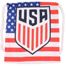 USA Flag Sports Bag Football Drawstring Sport Bag