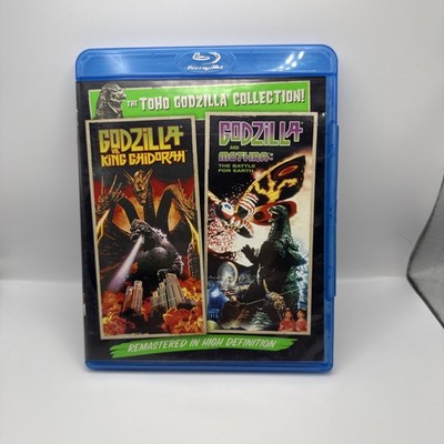 Godzilla vs King Ghidorah/Mothra the Battle for Earth Bluray Toho SUPER RARE OOP