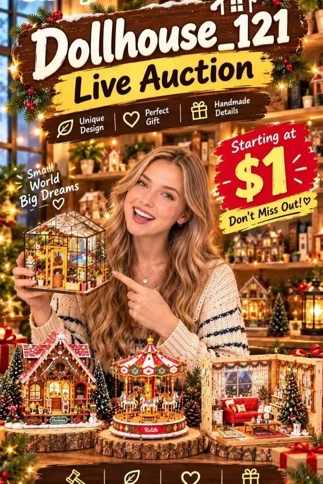 Dollhouse_121 | Miniature DIY Kits Starting at $1