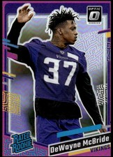 2023 Panini Donruss DeWayne McBride Optic Rated Rookie Preview Pink Prizm RC HY2