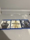 PS4 Games Bundle The Witcher/Uncharted 4/Uncharted Collection