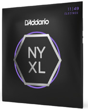 D'Addario NYXL1149 Electric Guitar Strings 11-49 Medium