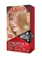 Revlon Colorsilk Beautiful Color, Permanent Hair Dye - 70 Medium Ash Blonde
