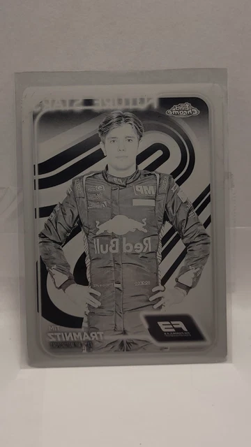 2024 Topps Chrome F1 F3 Tim Tramnitz Black Printing Plate 1/1 #49