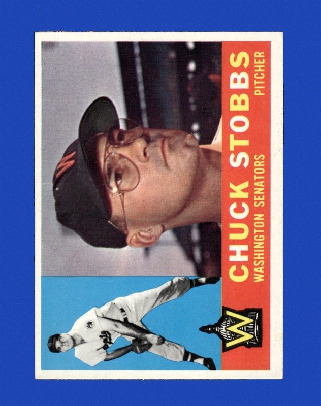 1960 Topps Set-Break #432 Chuck Stobbs EX-EXMINT *GMCARDS*