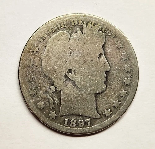 1897-O Barber Half Dollar – AG/G
