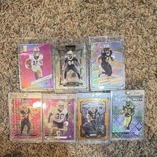 Panini Rookie Chris Olave Alvin Kamara New Orleans Saints NFL Card Lot (7 Cards)