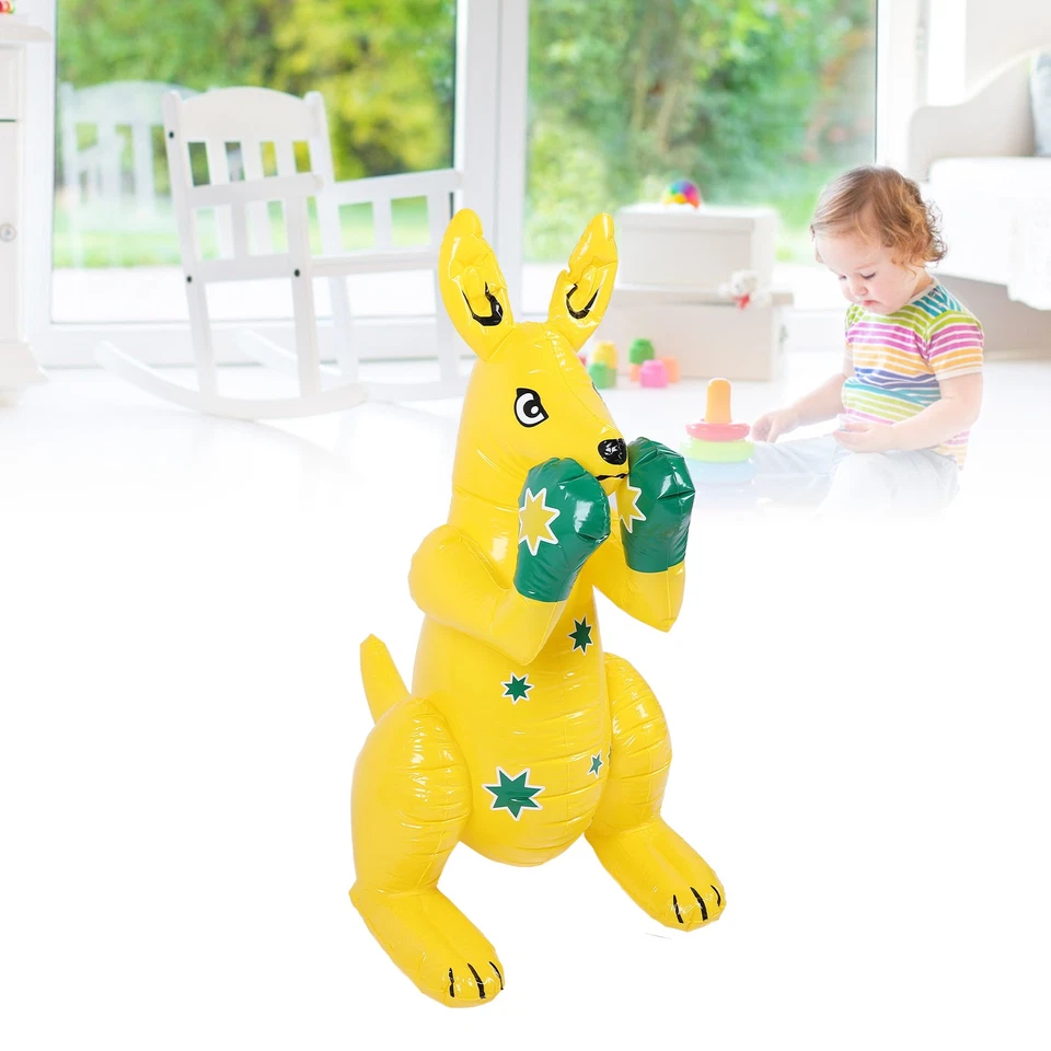 PVC Aufblasbare Puppe Dreidimensionale Knguru-Puppe Blasen Cartoon Aufblasbares - Bild 3 von 4
