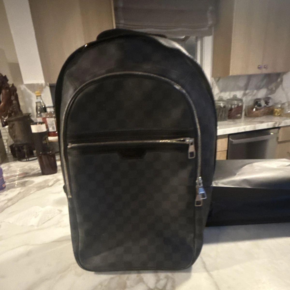 louis vuitton damier backpack products for sale | eBay