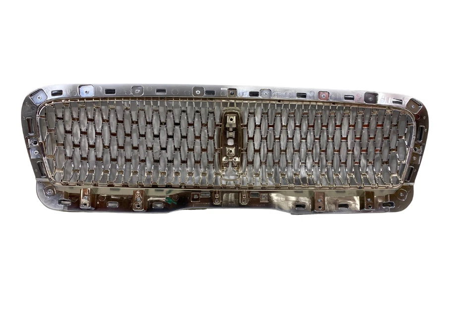 Parrilla superior delantera cromada Fit 2019 2020 2021 Lincoln Nautilus Foto 4 de 4