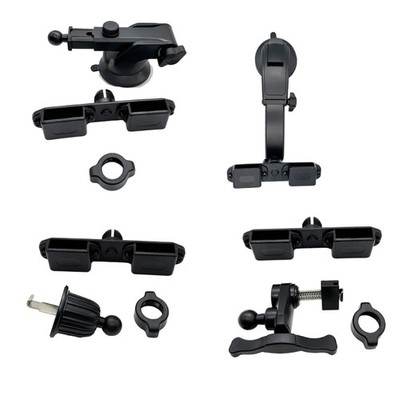 Double Device Mount Walkie-Talkies Vehicle Bracket for Communication Radios