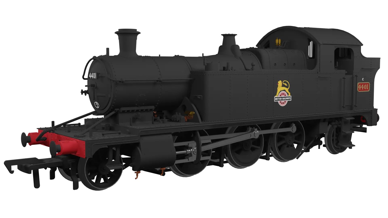 Rapido 951508 OO Gauge GW 44xx Prairie Tank 4401 BR Black Early Crest DCC Sound