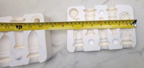 Duncan Ceramic Slip Casting Mold *Full Chess Set* DM 167 & 168 From 1965 - Picture 14 of 24