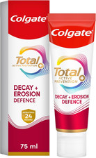 Total Active Prevention+ Decay + Erosion Defence Toothpaste 75Ml, 3X More Effect 25.60 per litre