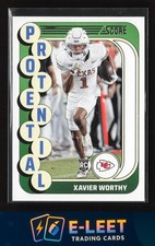 2024 Score Xavier Worthy Protential #15