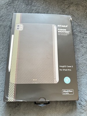 Pitaka iPad Pro 11 Zoll Hülle 4./3. Generation 2022/2021, Magic Keyboard kompatibel