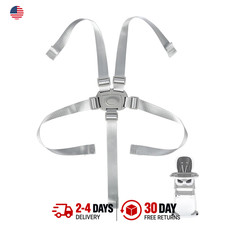 High Chair Straps Replacement 5 Point Harness Adjustable Safety Belt for Most