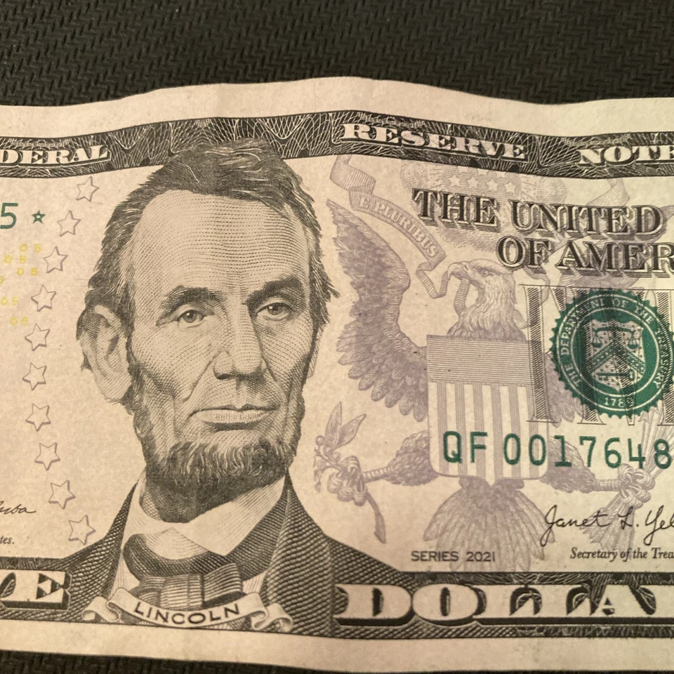 5 dollar bill start note 640 thousand total run-2021 - Image 4 of 4