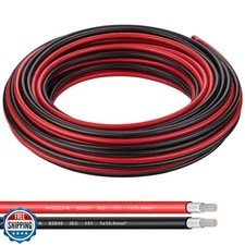 Shirbly 8AWG (10mm²) Tinned Copper PV Extension Cable - Solar Panel Connectio