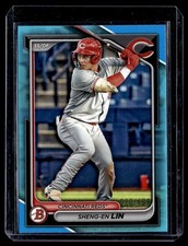 2024 Bowman Draft #BD-147 Sheng-En Lin Sky Blue #/499