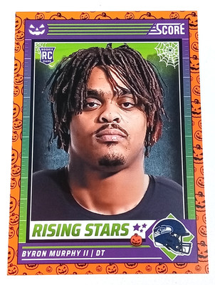 Byron Murphy #10 RC Rising Stars Score Panini Orange Card 2024