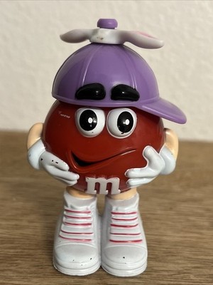 M&M's Candy Holder Red M&M Character W/ Purple Propeller Hat | eBay