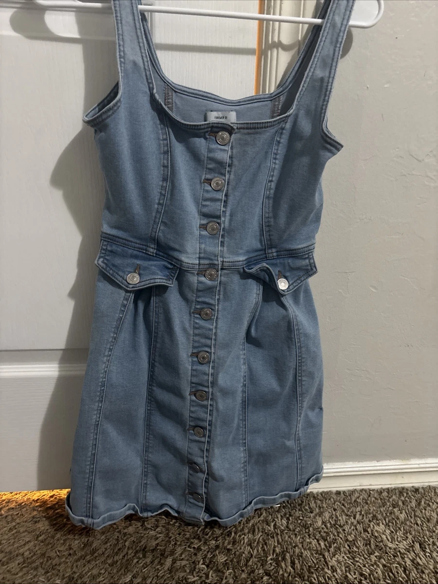 FOREVER 21 Denim Dresses for Women for sale | eBay