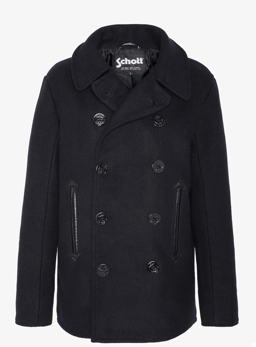 Chaqueta Schott de media temporada - azul marino oscuro